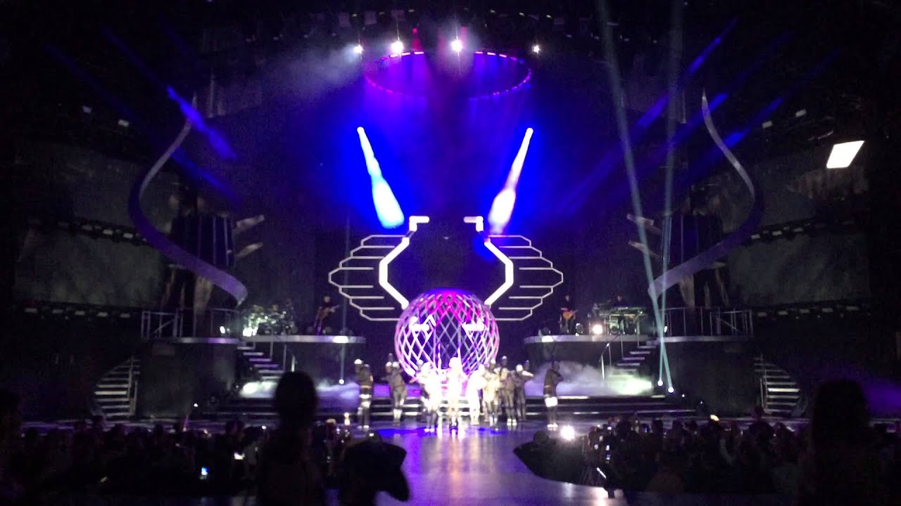 Piece of me show(Intro+Work Bitch) - Las Vegas - Britney Spears