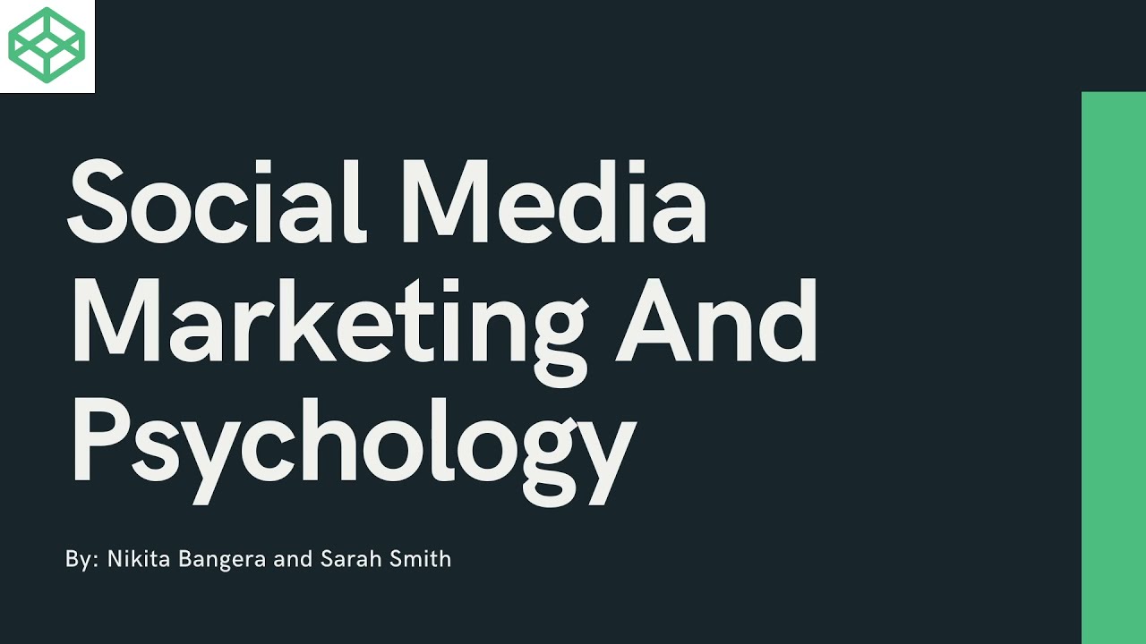 Psychology and Sustainable Marketing Using Social Media