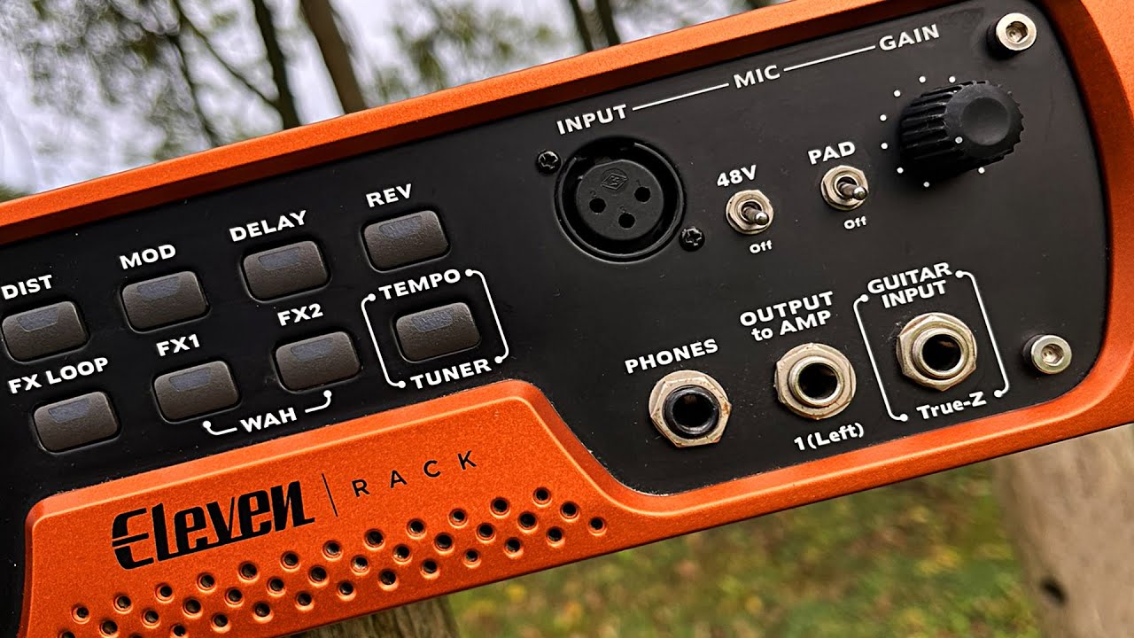 Avid Eleven Rack: The Dual-Function Studio and Stage Workhorse