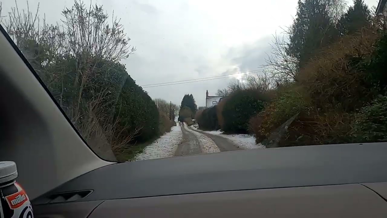 A dusting of snow