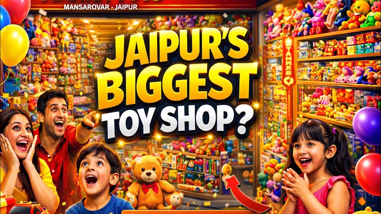 🎁 Biggest Toy Collection in Mansarovar Jaipur 😍 | Kids Toys Shopping Vlog 2026 | Kanha Toys