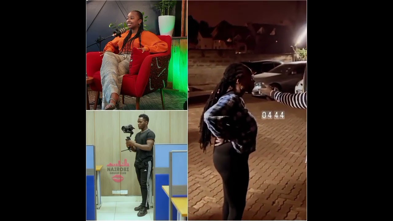 Kenyan video director,Omoke accuses his ex_ girlfriend  GK Nyambura of invading his  house at 4am.