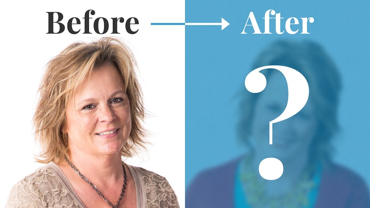 A Dynamic Before & After for a Woman Over 40