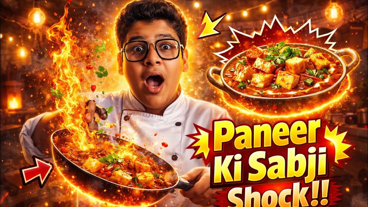 Aaj Hamne Bnai Paneer Ki Sabji😋