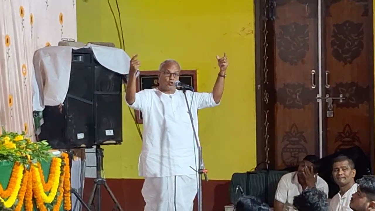 ସୁଭଦ୍ରାପୁର୍ ବାର୍ଷିକ ସତସଙ୍ଗ ଉସ୍ତବରେ ପ୍ରମୋଦ ସତପଥି ଙ୍କ ହୃଦୟ ସ୍ପର୍ଶୀ ଯାଜନ on dt 23.03.2025