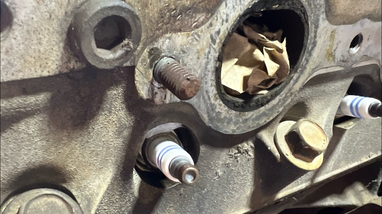 Broken Exhaust stud removal NO WELDING!