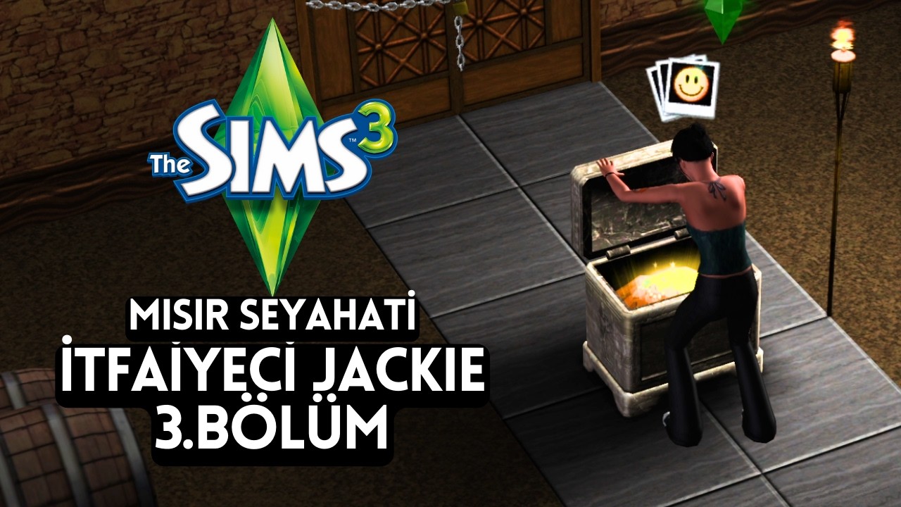 Mısır'da Keşfe Çıkıyoruz! Bakalım Ne Kadar Kazandık? | İtfaiyeci Jackie 3. Bölüm |  Sims 3 Ambitions