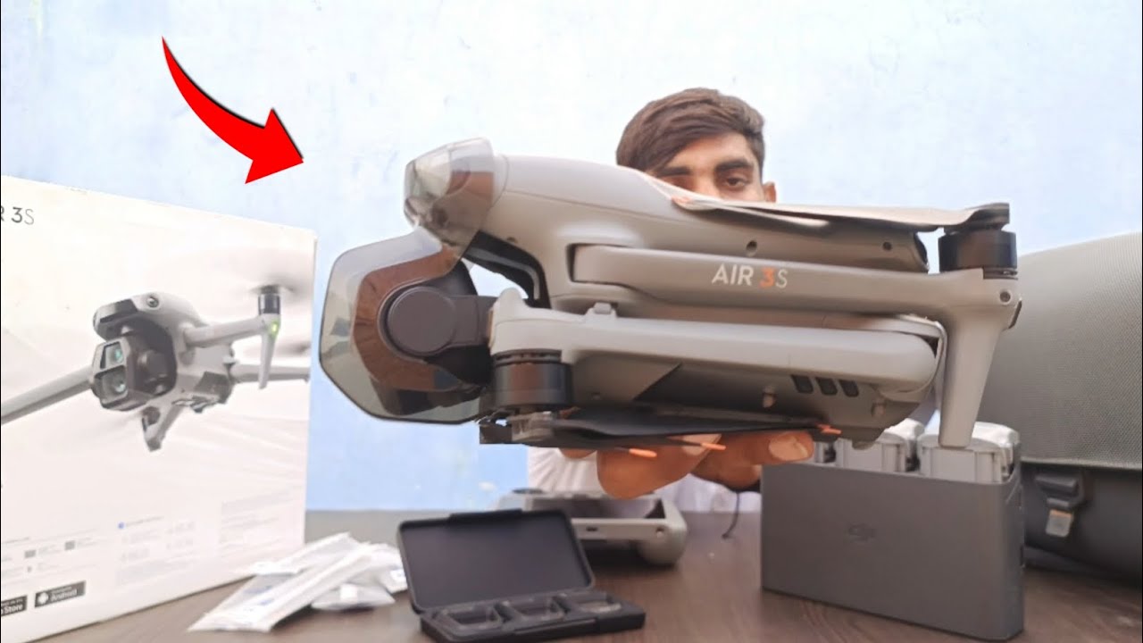 DJI Air 3s & Lktop 100w charger Unboxing & Price in India 🔥 | DJI Air 3s Unboxing & price in Hindi |