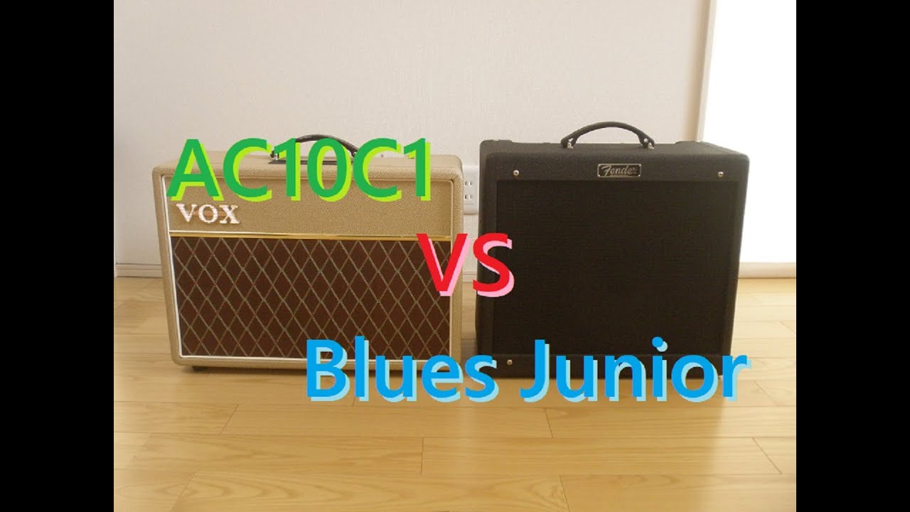 VOX AC10C1 VS Fender Blues Junior （比較レビューDEMO Review Sound Comparison）ブルースジュニア