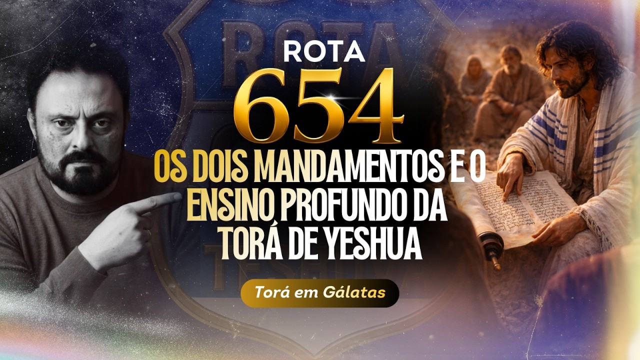 ROTA 654 -A TORÁ DE YESHUA -AP Agnaldo Silva #libertação #judaismomessianico