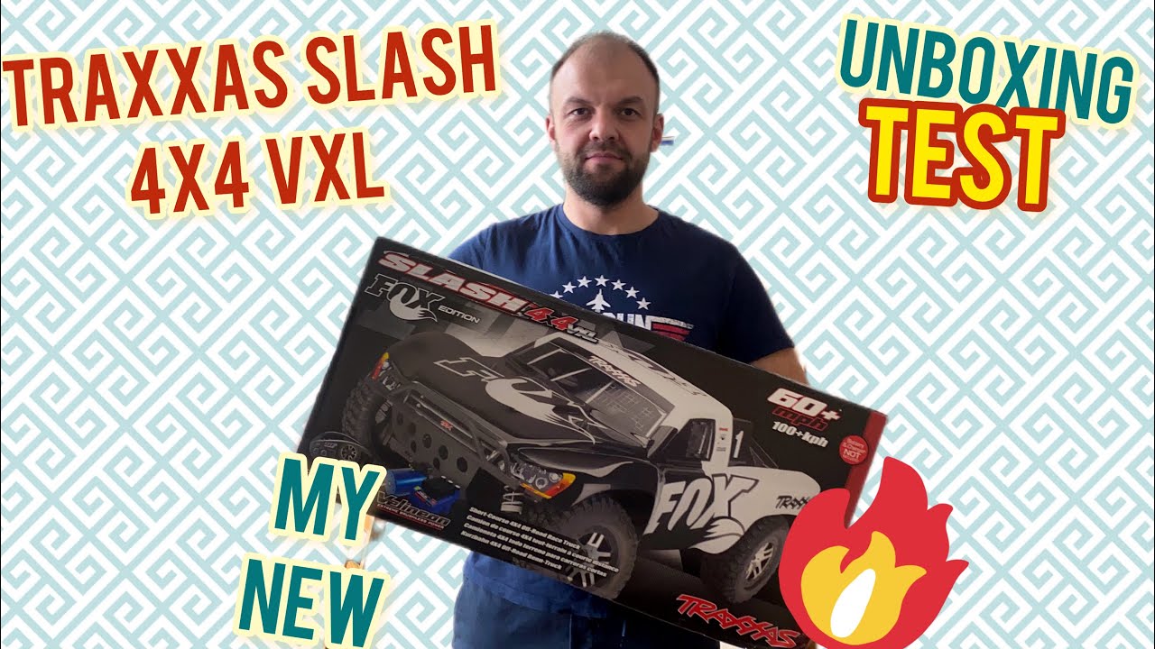 Мой ПОСЛЕДНИЙ TRAXXAS Slash - распаковка | закончим на этом...