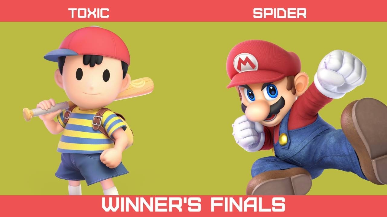 ToxiC (Ness) vs Spider (Mario, Toon Link) - Flashback Fightclub [239]