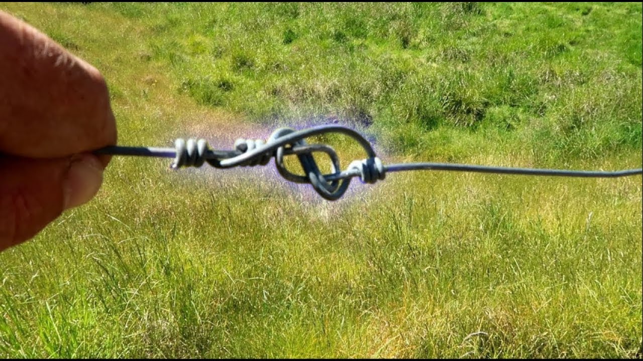 A better method for the figure 8 fence knot?