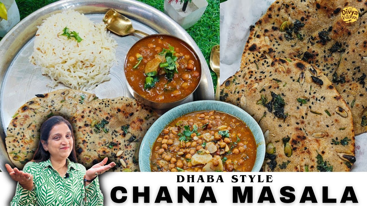 “पेट भी भरे, वजन भी घटे – हेल्दी काला चना रेसिपी” l Perfect healthy lunch thali lEasy recipe 