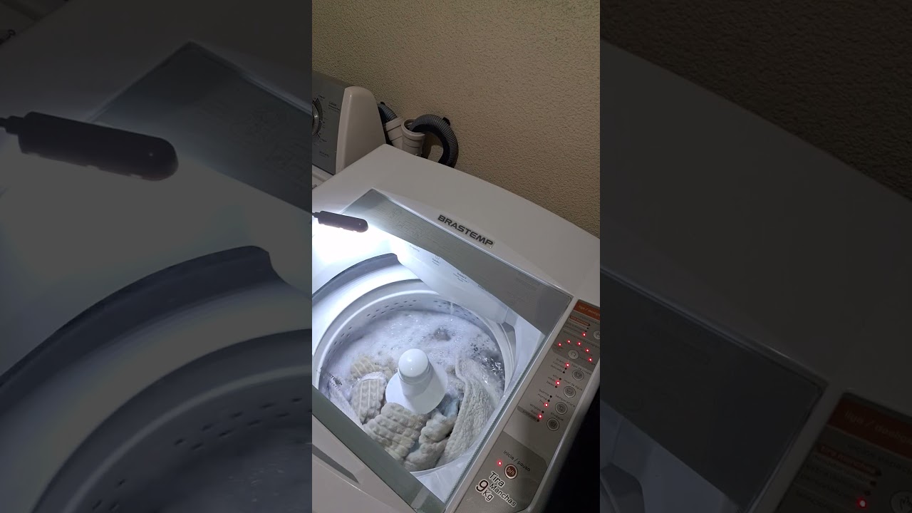 Lavadora #Brastemp Tira Manchas 9kg. BWT09A. Pr&eacute; lavagem no ciclo pesado / Brancas. #laundry