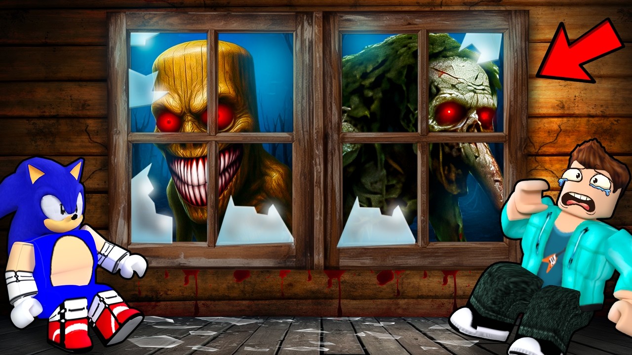 SURVIVING 100 DAYS IN SCARY ITALIAN BRAINROT FOREST IN ROBLOX !!