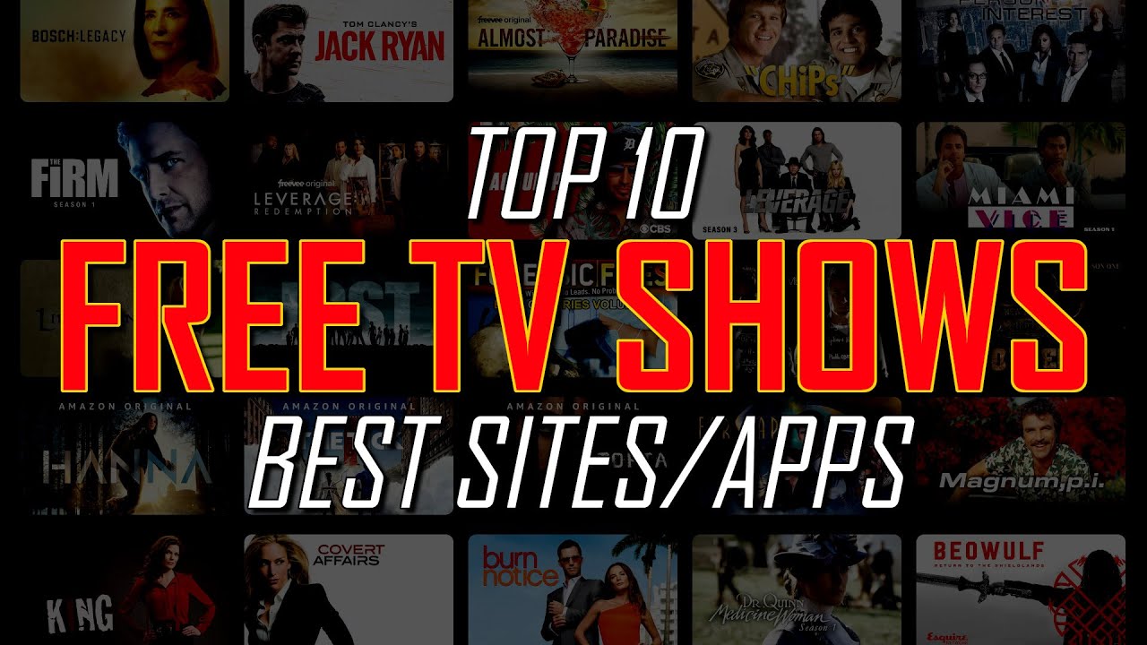 Top 10 Best FREE SITES to Watch TV SHOWS Online!