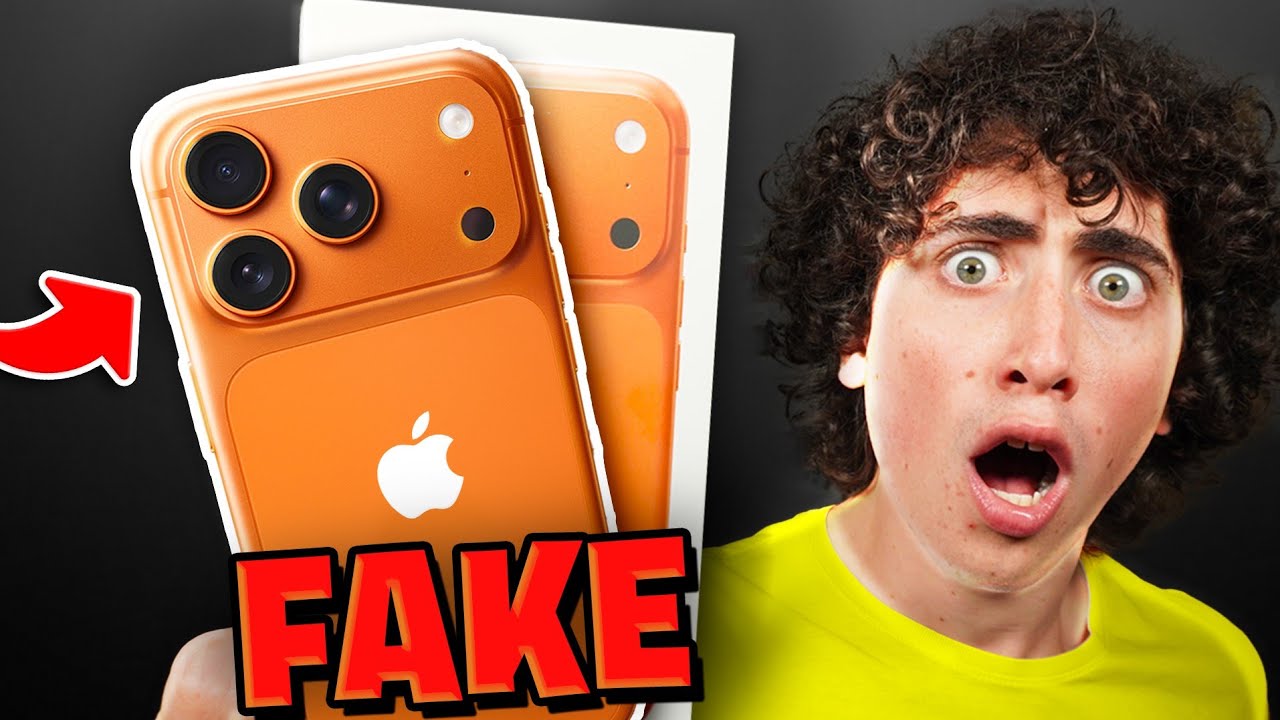 Ho comprato il CLONE di IPHONE 17 PRO dal MERCATO NERO CINESE! *identico*