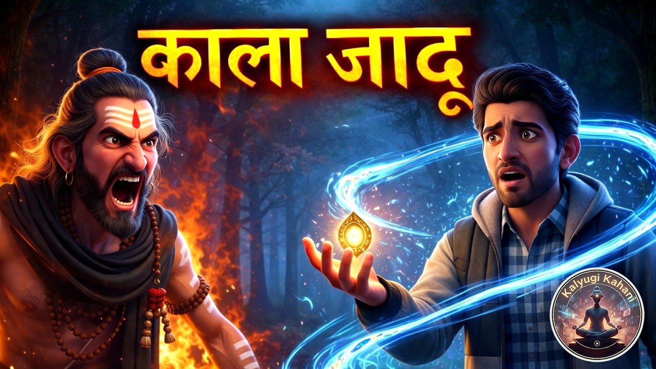 काला जादू : अमावस्या की रात का खौफनाक सच | HINDI KAHANIYA | CARTOON STORIES |  BEDTIME STORIES