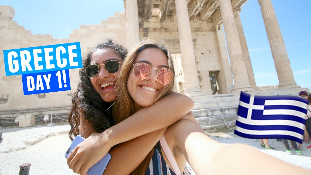 OUR FIRST DAY IN GREECE | Athens Day 1!