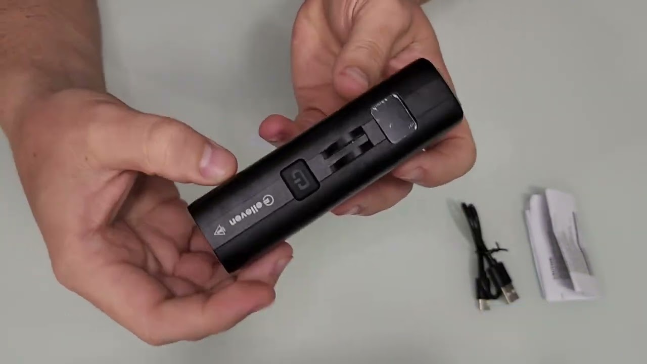 Farol com Powerbank1000 Lúmens Compatível com GOPRO Elleven