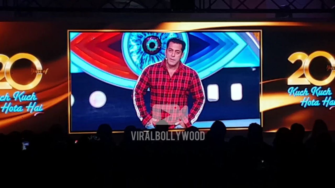 Salman Khan At Shahrukh Khan's Kuch Kuch Hota Hai 20 Years Celebration | SPECIAL MESSAGE