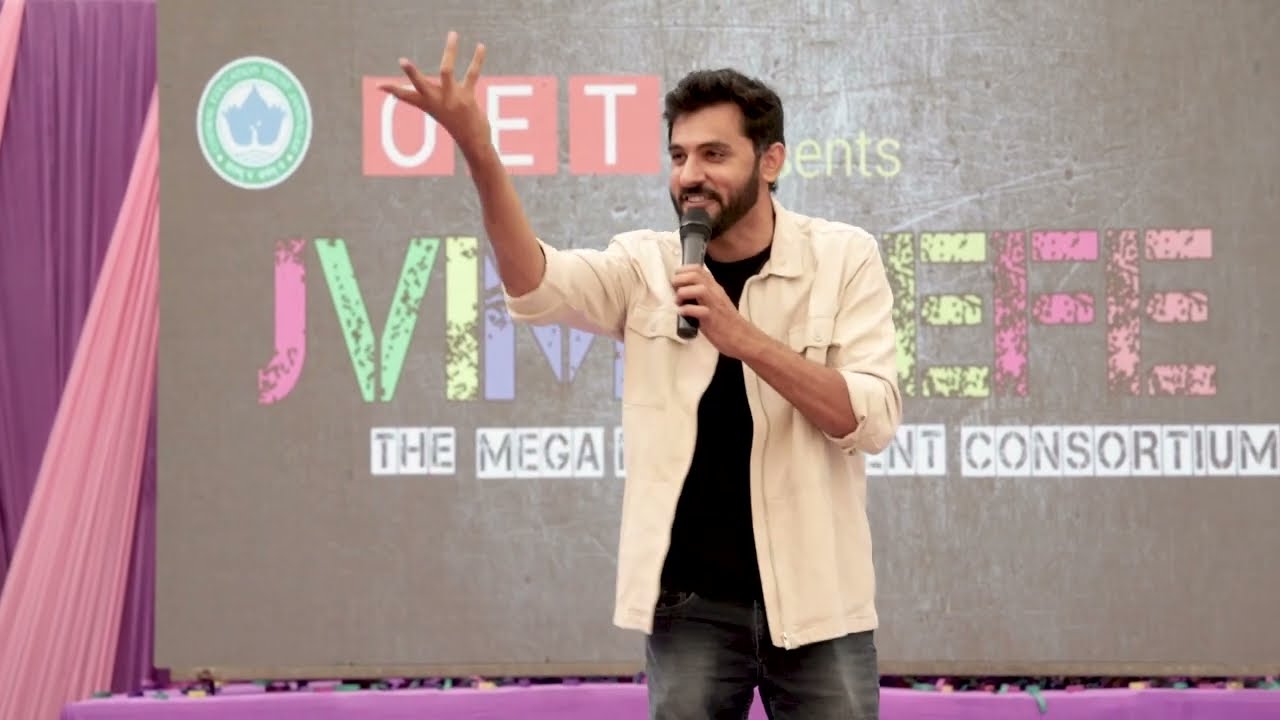 RJ Akash Performance at JVIMS JEFE 2023 || Radio Jockey Performing Live || @rjakashh