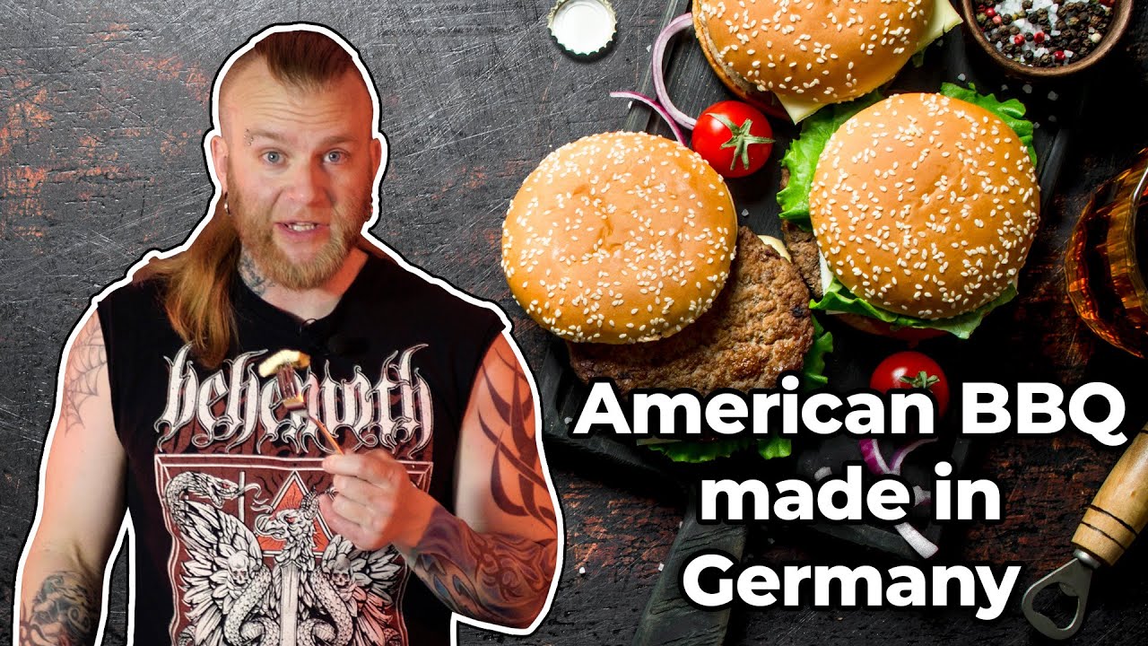 American BBQ made in Germany - My perfect Cheeseburger