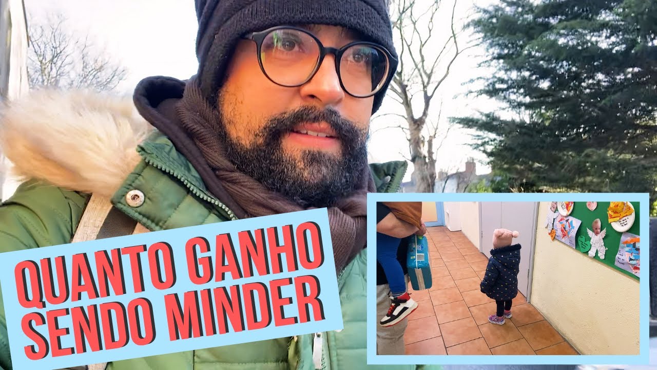 ROTINA DE MINDER EM DUBLIN NA IRLANDA - UM DIA COMIGO