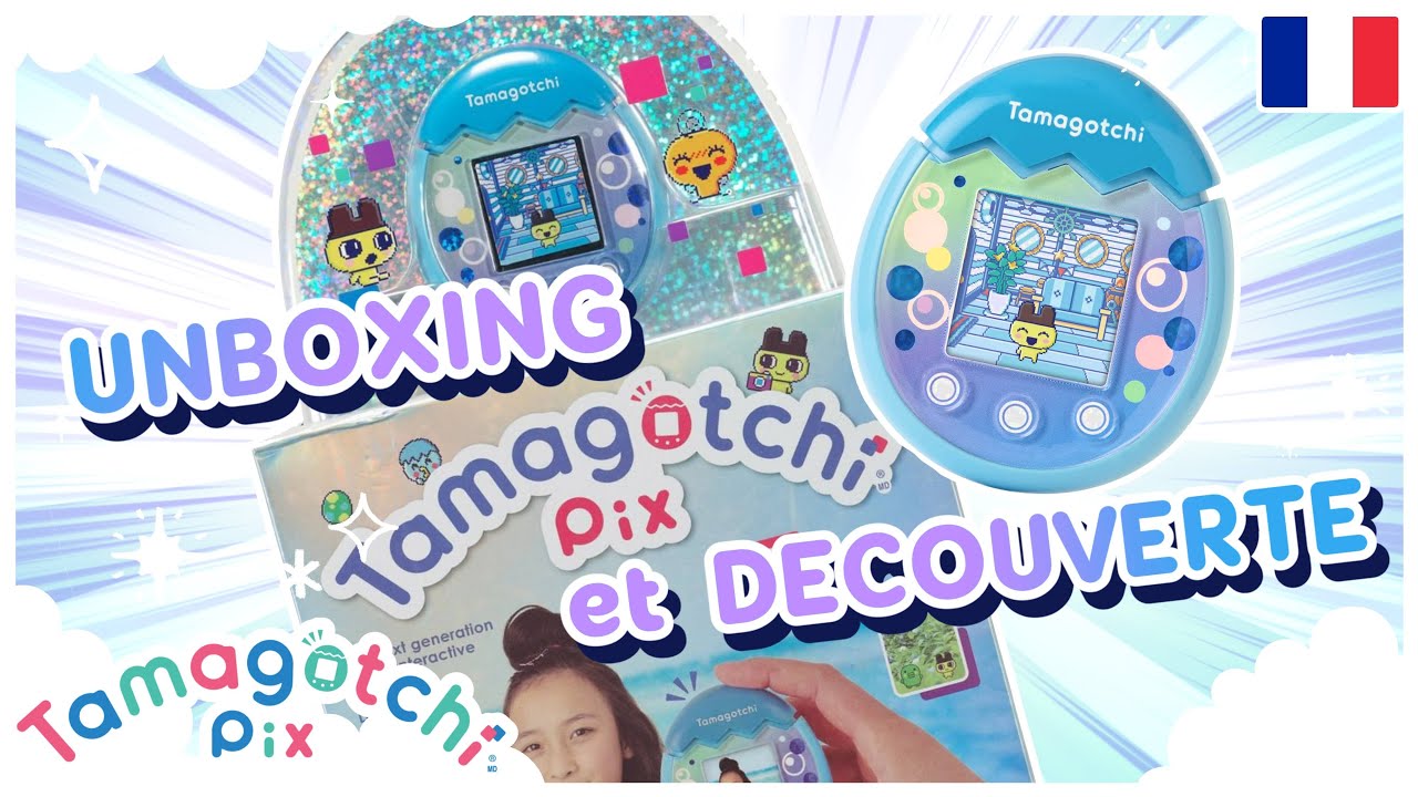 Le Tamagotchi Pix ! - Unboxing et découverte [VtuberFR]