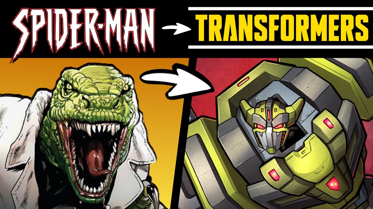 What if SPIDER-MAN VILLAINS Were TRANSFORMERS?! (Stories & Speedpaint)