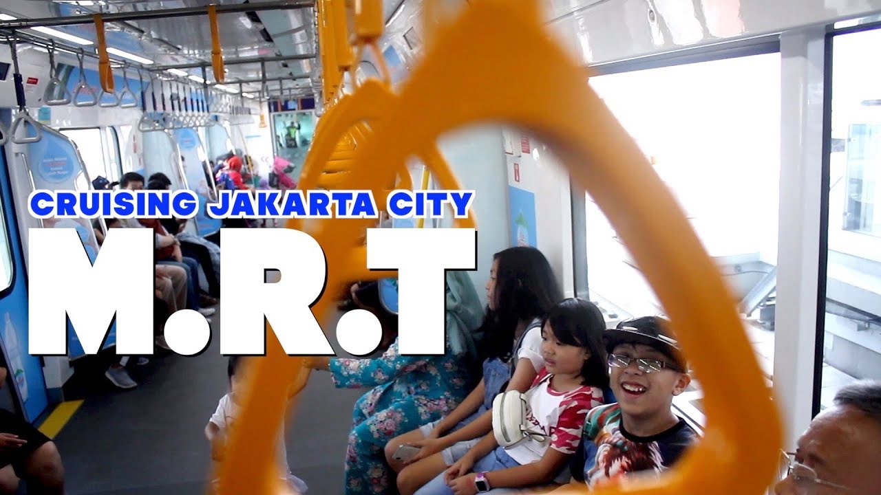 TRYING THE NEWEST JAKARTA'S TRANSPORTATION - MASS RAPID TRANSIT [ MRT ]