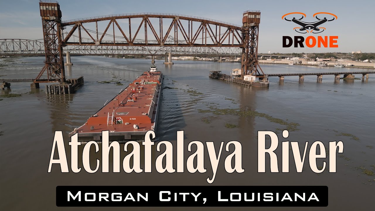DroneOne: Atchafalaya River, Morgan City