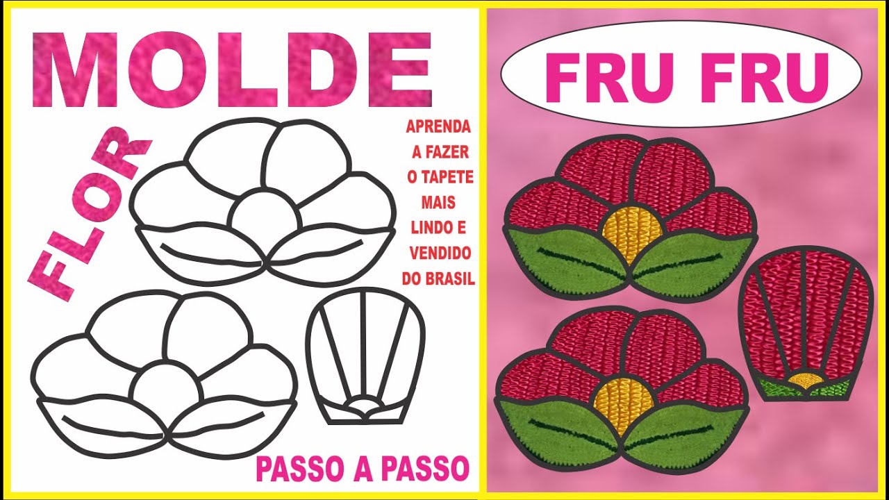 MOLDE FLOR FRUFRU