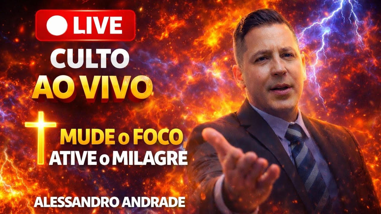Como Ativar o Milagre na Sua Vida Hoje? Culto de Fé e Poder