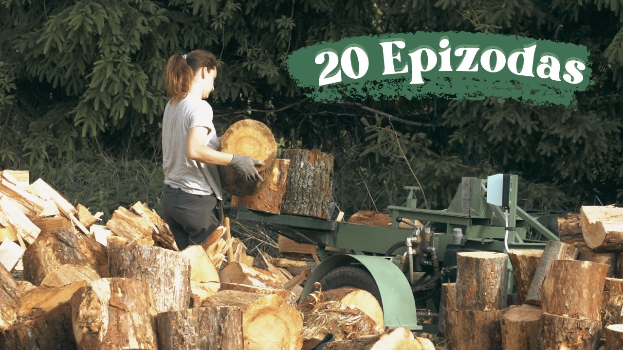 Birželio darbai ir molio sienų pradžia | Tylusis vlogas | 20 Epizodas