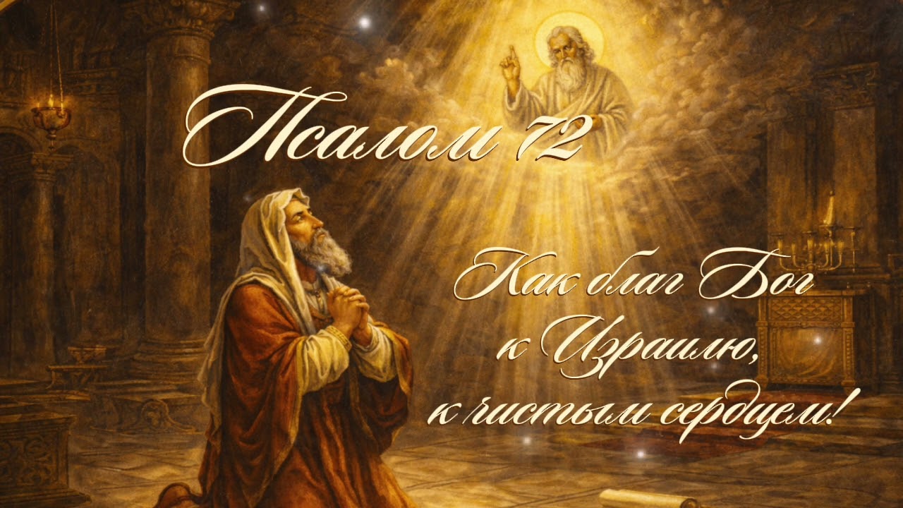 Псалом 72 . Как благ Бог к Израилю.