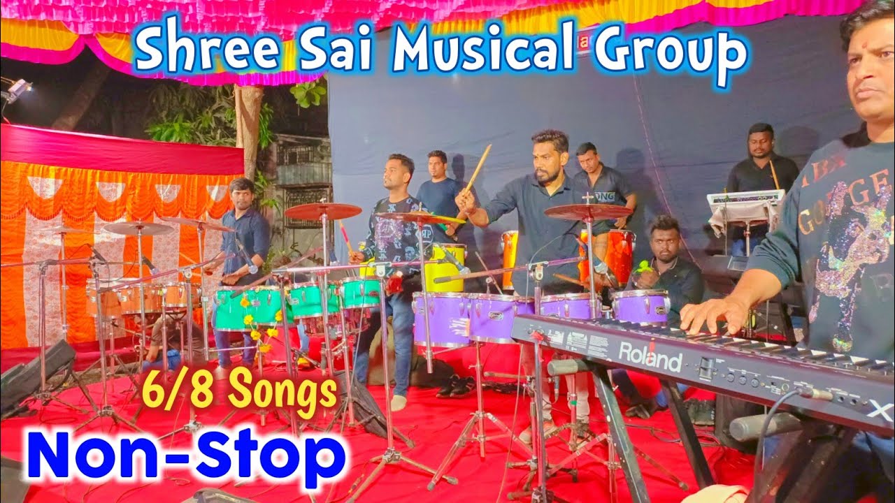 Shree Sai Musical Group Malad | Non-stop 6/8 Songs 🔥 | Bollywood Mix | Banjo Party In Mumbai 2023