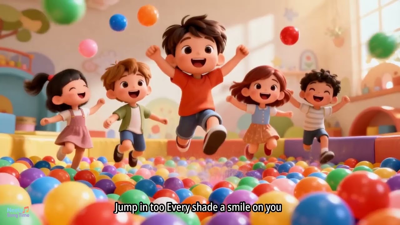 Nursery Rhymes for Toddlers & Preschool | Color Parade 🌈 | Learn Colors