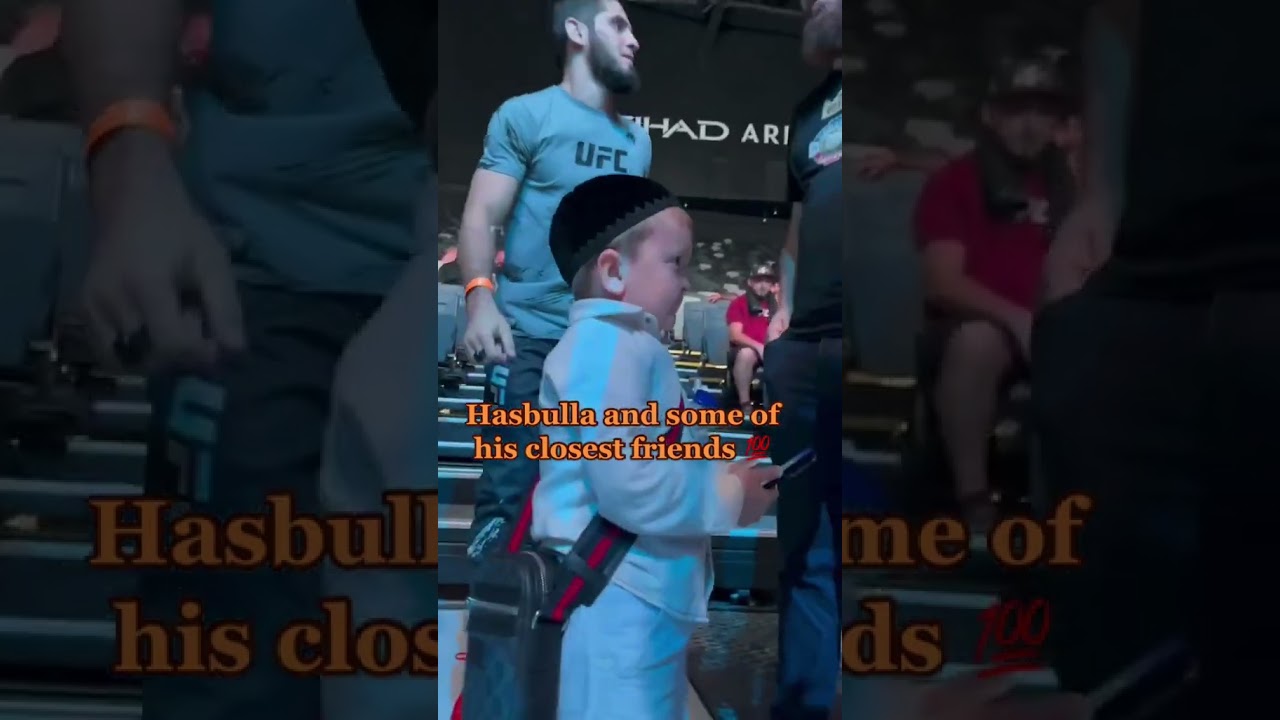 Islam & Khabib meet up with Hasbulla #UFC280