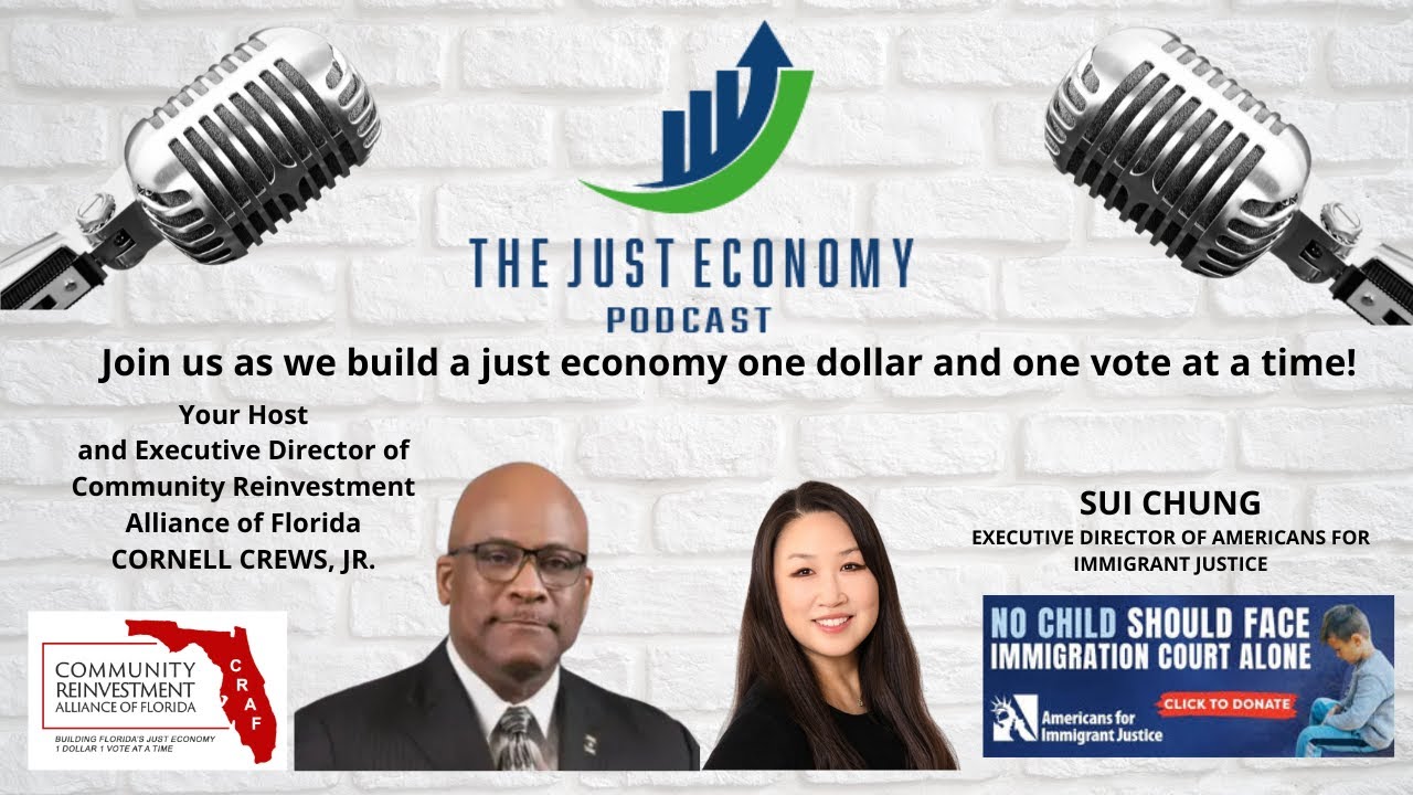 The Just Economy Building a Just Economy One Dollar Time, guest Sui Chung.  PART 2.