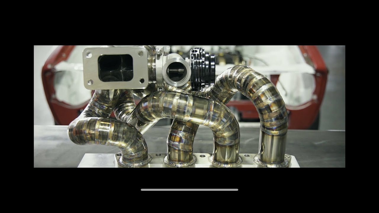 Header turbo Honda serie D