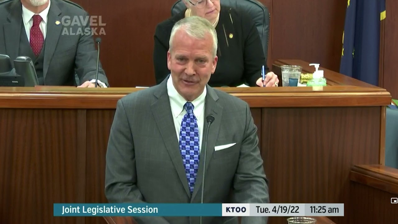 Sen. Dan Sullivan (R-Alaska) delivers annual address to the Alaska Legislature - April 19, 2022