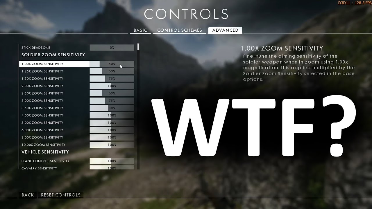 Besser Zielen! BF1 Sensitivity-Chaos geklärt. Video anschauen = Konstantes Aiming in BF1 lernen.