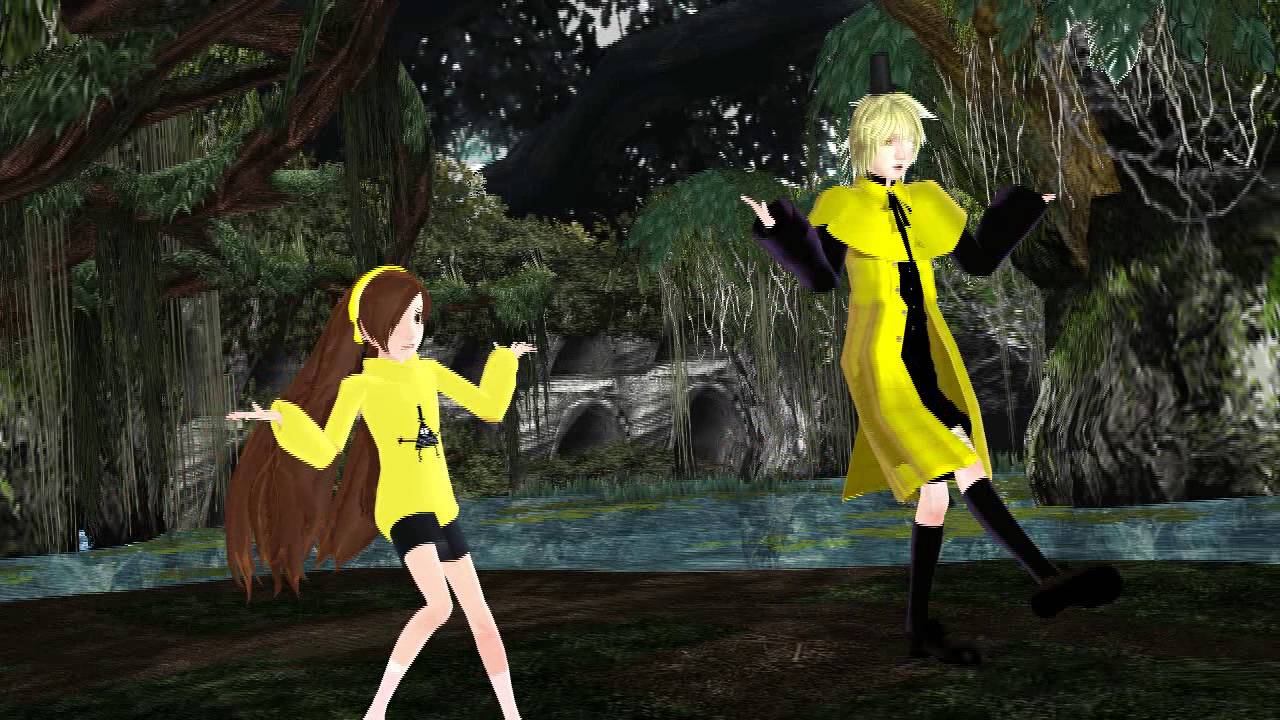 [MMD-GravityFalls]-Bill Cipher and Mabel Pines -Drop Pop Candy(+motion)