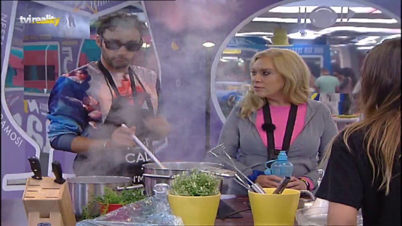 Quando Pedro preparou o almoço para Teresa Guilherme - Secret Story 5
