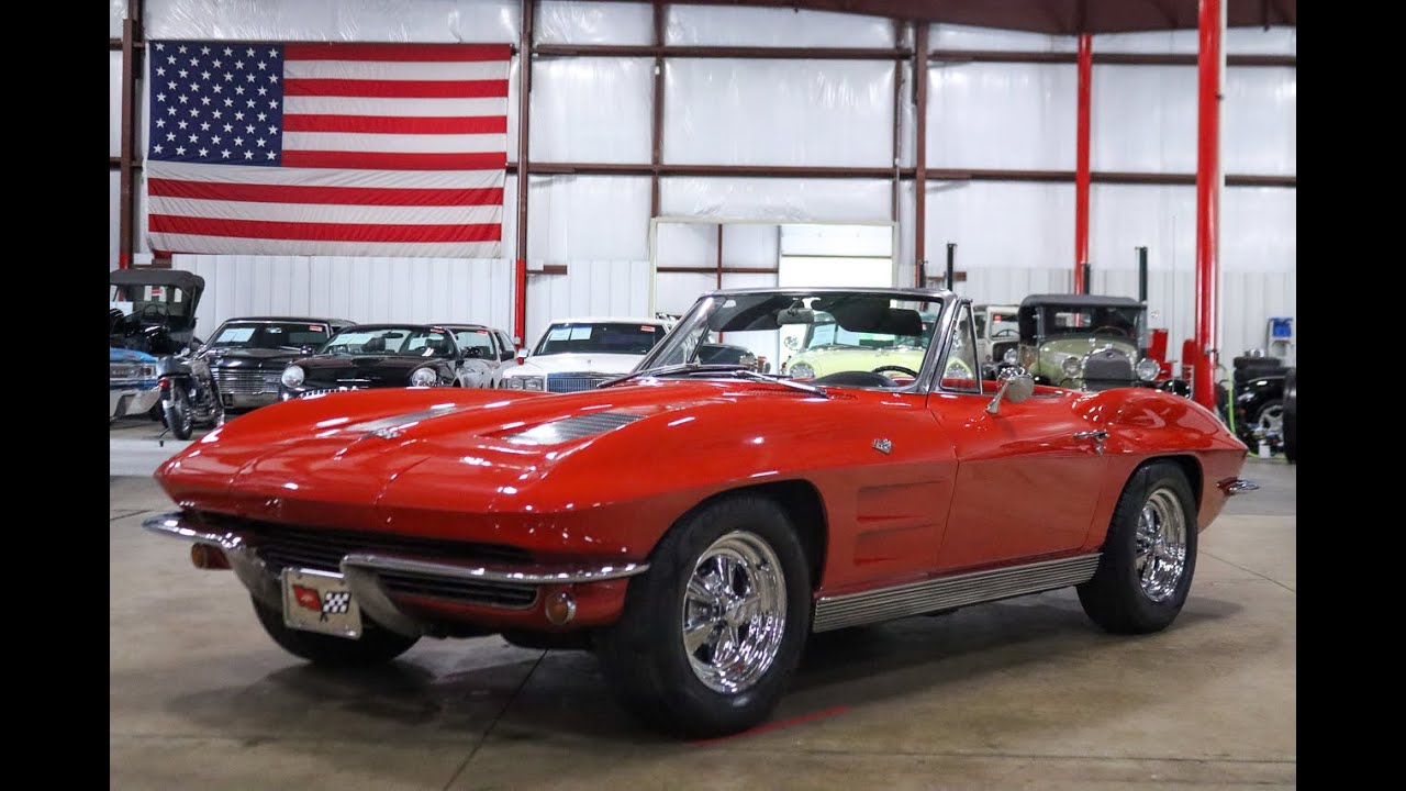 1963 Chevrolet Corvette Stingray Convertible For Sale - Walk Around Video (50K Miles)