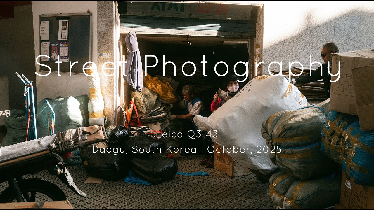 POV Street Photography | Leica Q3 43 | a Korean traditional market