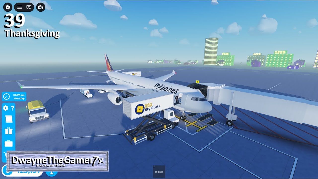 Gameplay 39: Thanksgiving | Roblox Cabin Crew Simulator