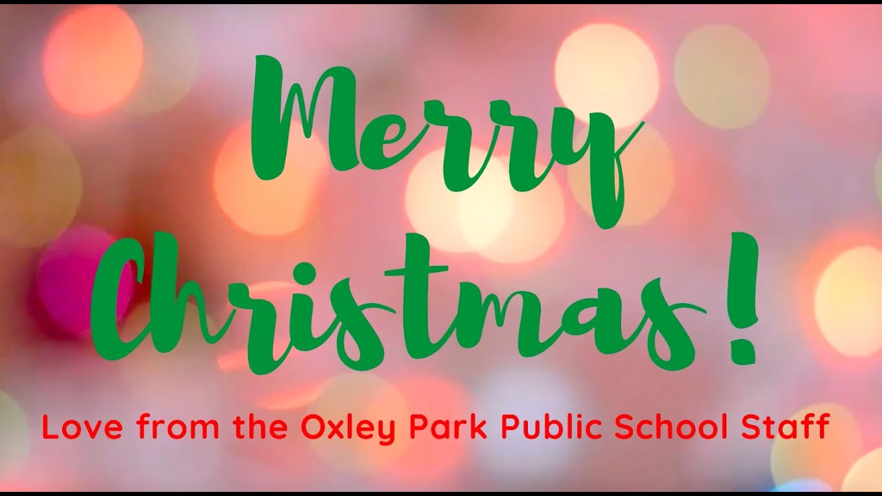 Staff Christmas Message
